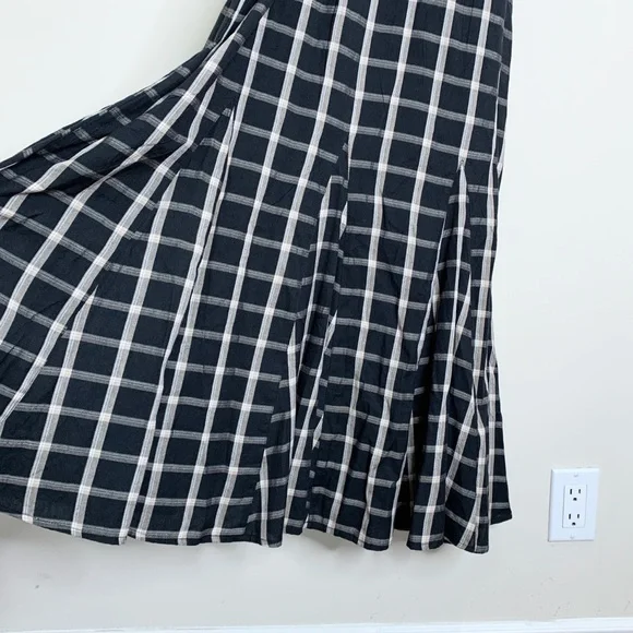 NEW Cleobella x Katherine Schwarzenegger Sun Valley Ankle Dress (Sz XS) Plaid - Picture 7 of 11